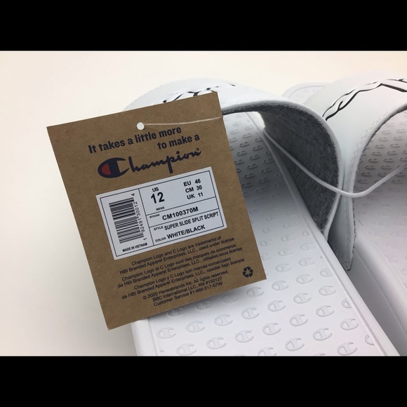 Champion Super Split Script Slide Mens - Picture 9 of 10